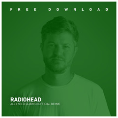FREE DOWNLOAD: Radiohead - All i need (AJAW unofficial remix)