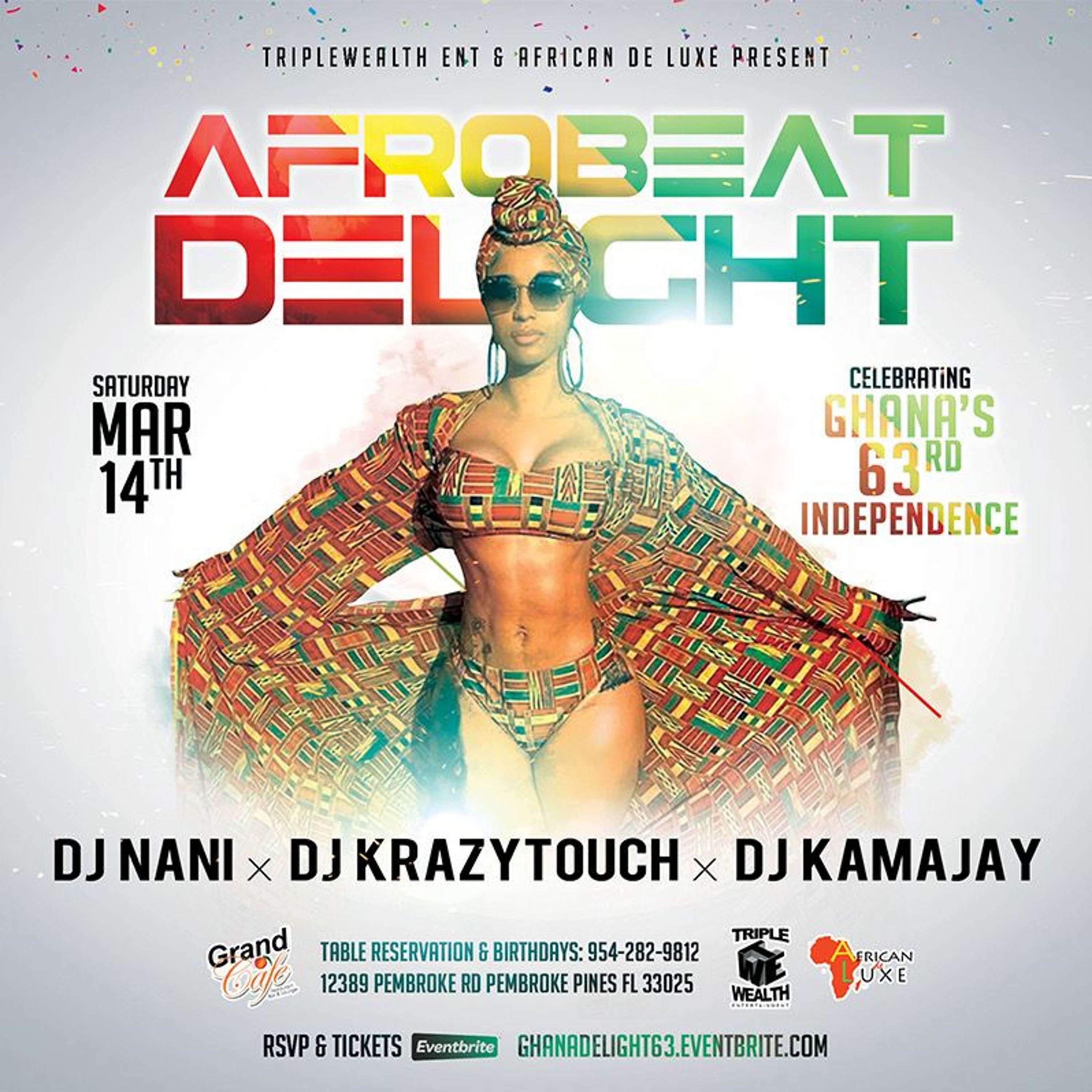 LIVE SET IN MIAMI FOR GHANA independence March 14 2020 episode artwork