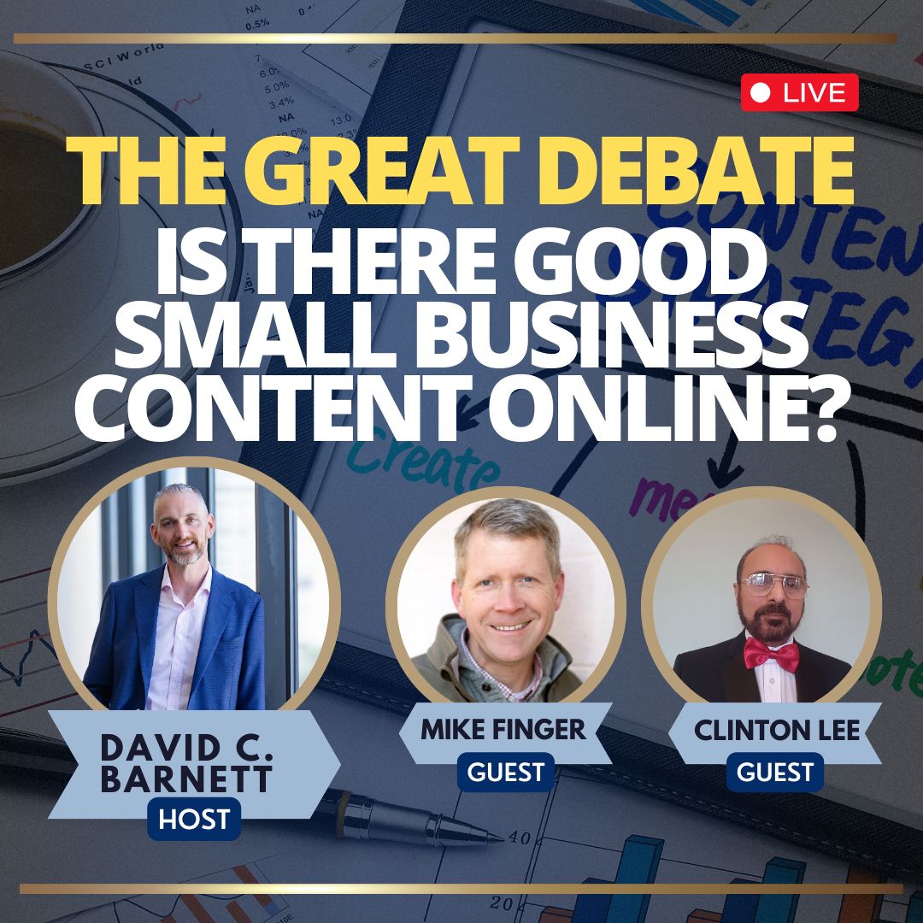 LIVE Mike Finger And Clinton Lee Is There Good SMB Content Online