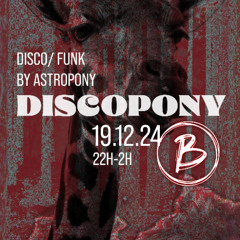 Discopony @ Bernadette 2024/12/19 | Disco Funk Boogie