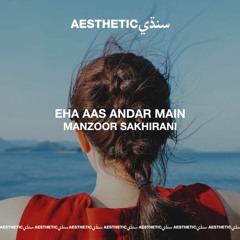Eha Aas Andar Main - Manzoor Sakhirani - Aesthetic Sindhi