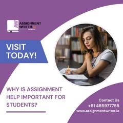 Why Is Assignment Help Important for Students?