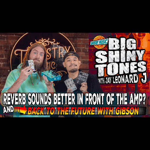 Gibson Back to the Future Guitar, Benson The Amp, King Comp 🎸 BIG SHINY TONES