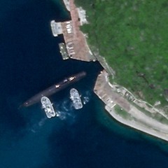 EP 12: Rare Sighting Of Chinese Submarine At Entrance To Underground Bunker