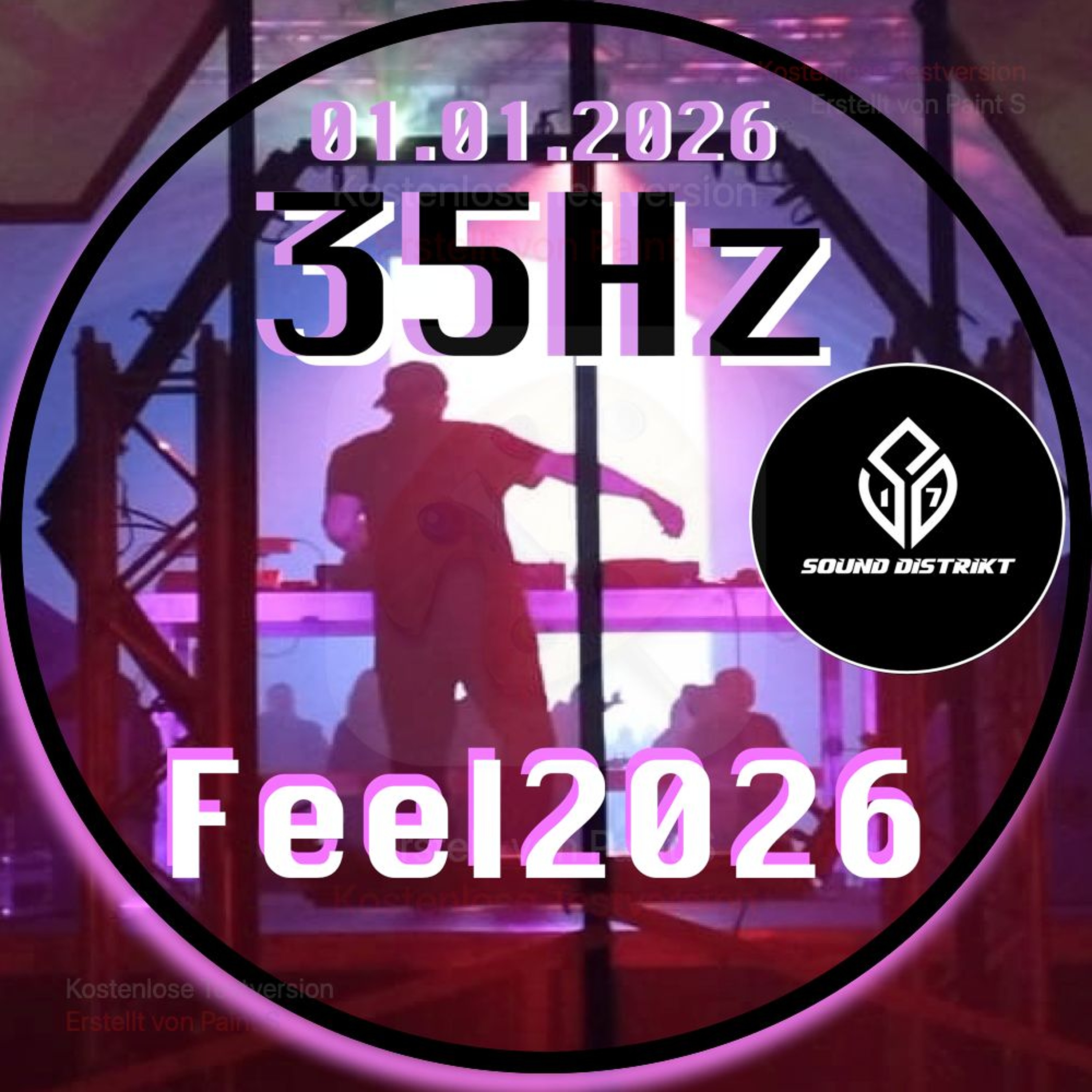 35Hz - Feel 2026 / new year mix / 2026/01/01 / Techno / episode artwork