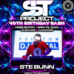 SJT Project 40th Birthday Promo Mix By Stevie B