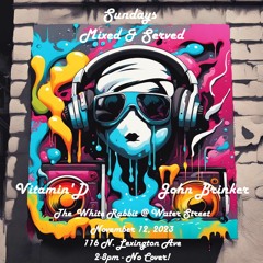 Sundays Mixed & Served @ The White Rabbit at Water Street - 11.12.2023