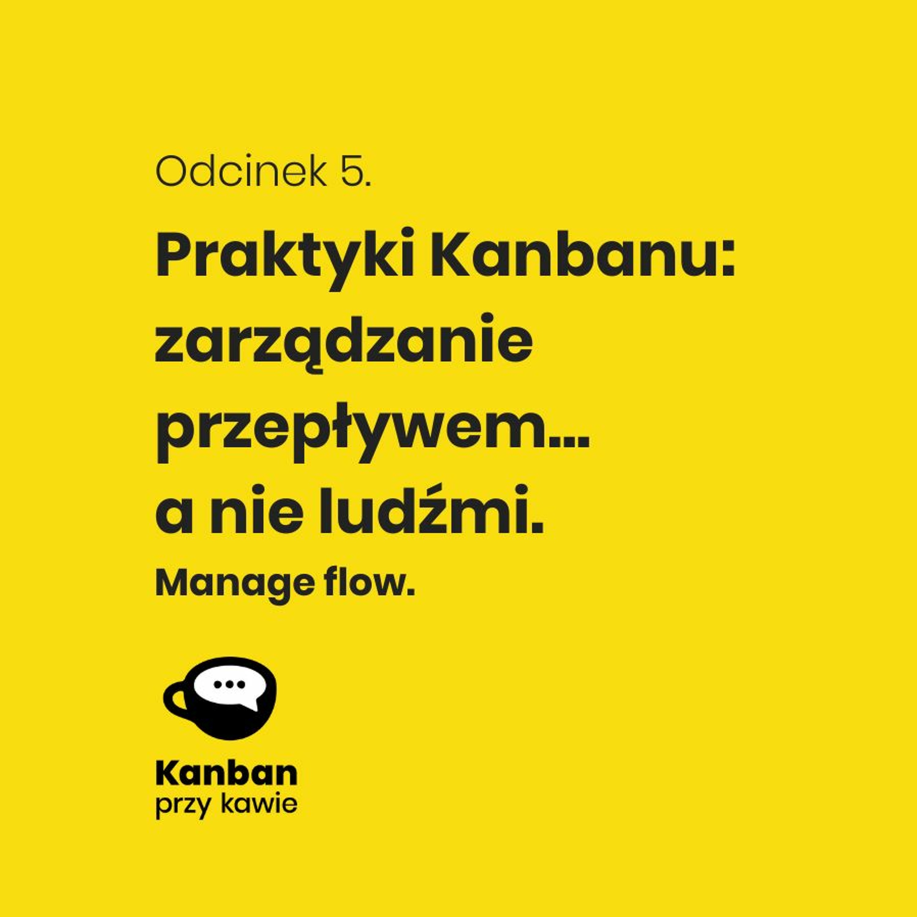 Kanban przy kawie