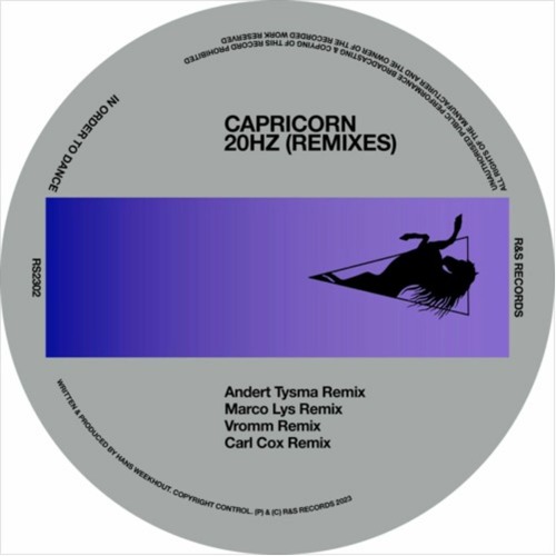 BRM PREMIERE: Capricorn - 20Hz (Marco Lys Remix) [R&S Records]