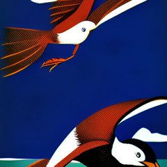Sparrow Fights Albatross