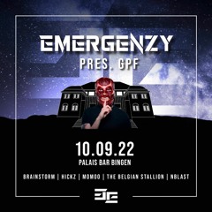 Live @ EMERGENZY pres. GPF (10.09.2022) Palais Bar Bingen