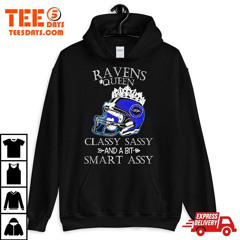 Baltimore Ravens Queen Classy Sassy And A Bit Smart Assy T-Shirt