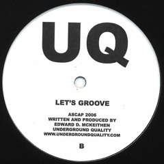 UQ-010 LET'S GROOVE BY JUS-ED