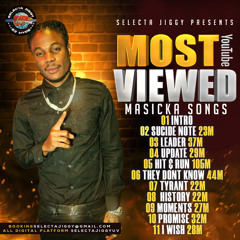 MOST YOUTUBE VIEWED MASICKA SONG MIXTAPE