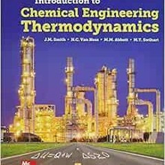 [VIEW] [PDF EBOOK EPUB KINDLE] Introduction to Chemical Engineering Thermodynamics IS