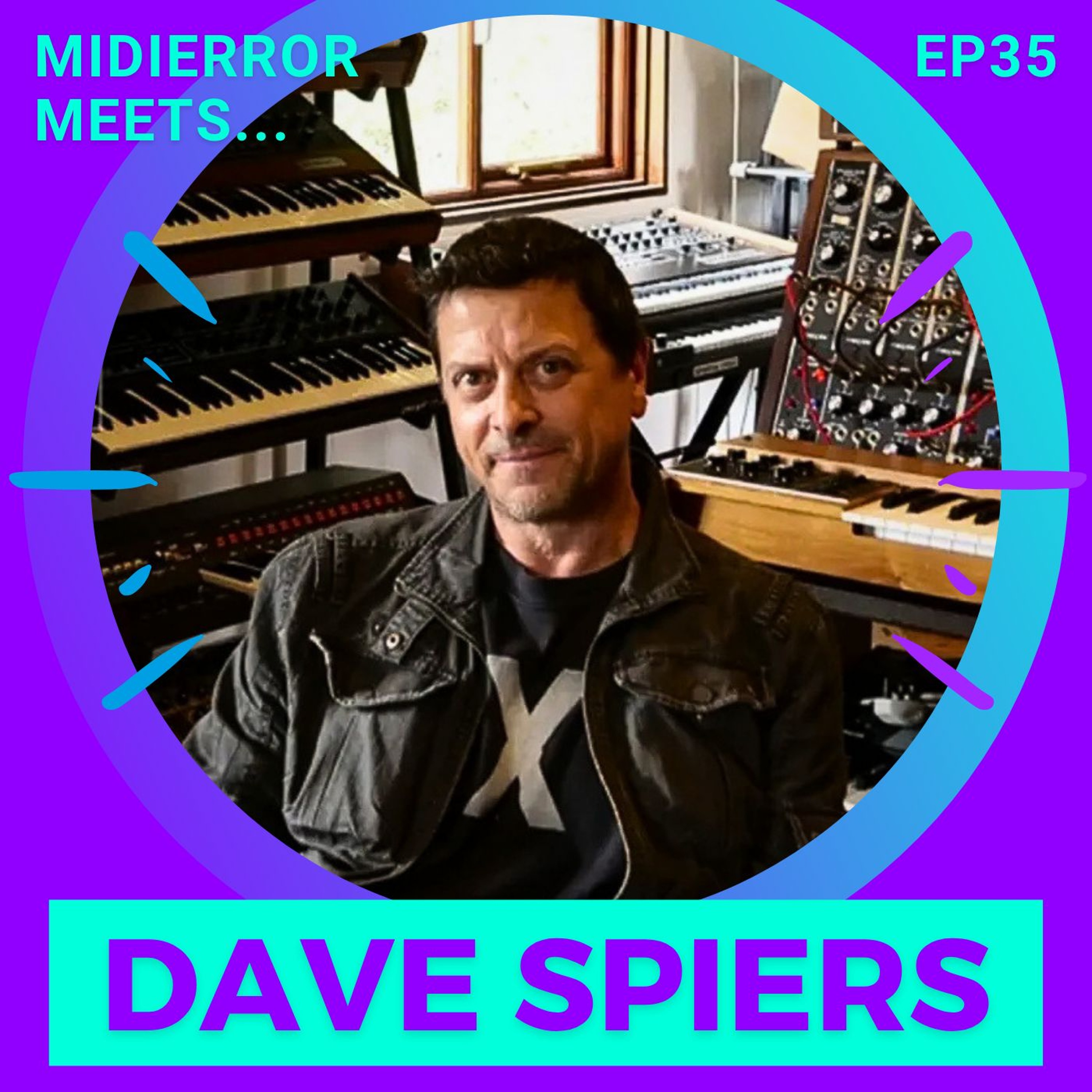 midierror meets... Dave Spiers [EP35] Synth Wizard episode artwork