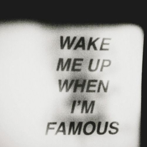 Wake me up