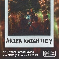 Akira Knightly >> 3 Years Forest Raving