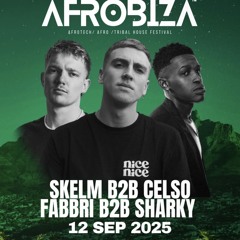 Sharky B2B Skelm B2B Celso Fabbri LIVE @ Afrobiza Halo Nightclub Cape Town ( 12 September 2025 )