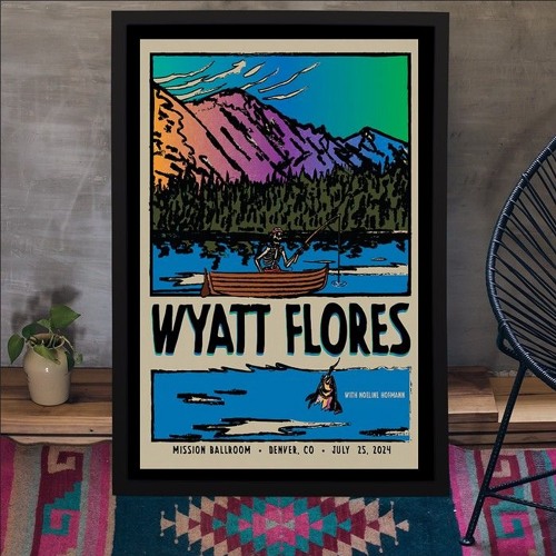 Wyatt Flores July 25 2024 Denver CO Poster