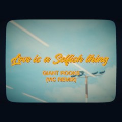 Giant Rooks - Love Is A Selfish Thing (VIC Remix)