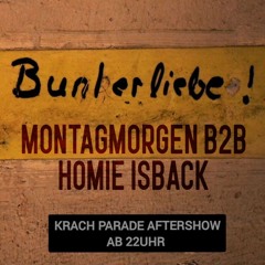 Montagmorgen B2B Homie Isback | recorded live @ Musikbunker Aachen 2024-08