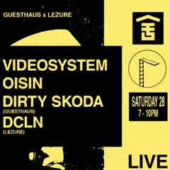 Oisin @ Guesthaus X Lezure - LIVE From The Venue MOT (28/11/20)