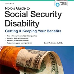 Free PDF Nolo's Guide to Social Security Disability: Getting & Keeping Your Benefits