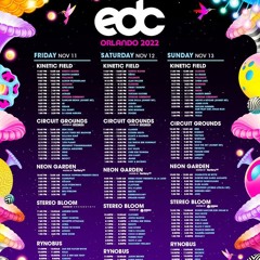 Dom Dolla @ kineticFIELD, EDC Orlando Sunset Set, United States 2022-11-12