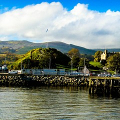 A Medieval Castle At Dunoon On Scotland's Coast