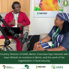 Interview with the country Director of Global Alliance for Improved Nutrition (GAIN), Benin.