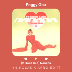 Peggy Gou - (It Goes like) Nanana(Nikolas K Afro edit)