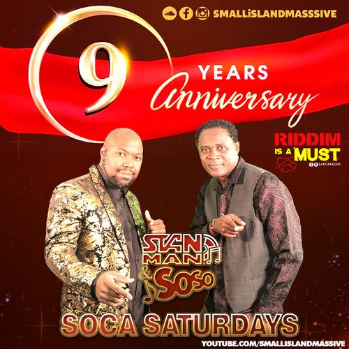 Nov 29 - The Stanman Live On Largeradio - 2025 - Soca Saturday 9 Anniversary
