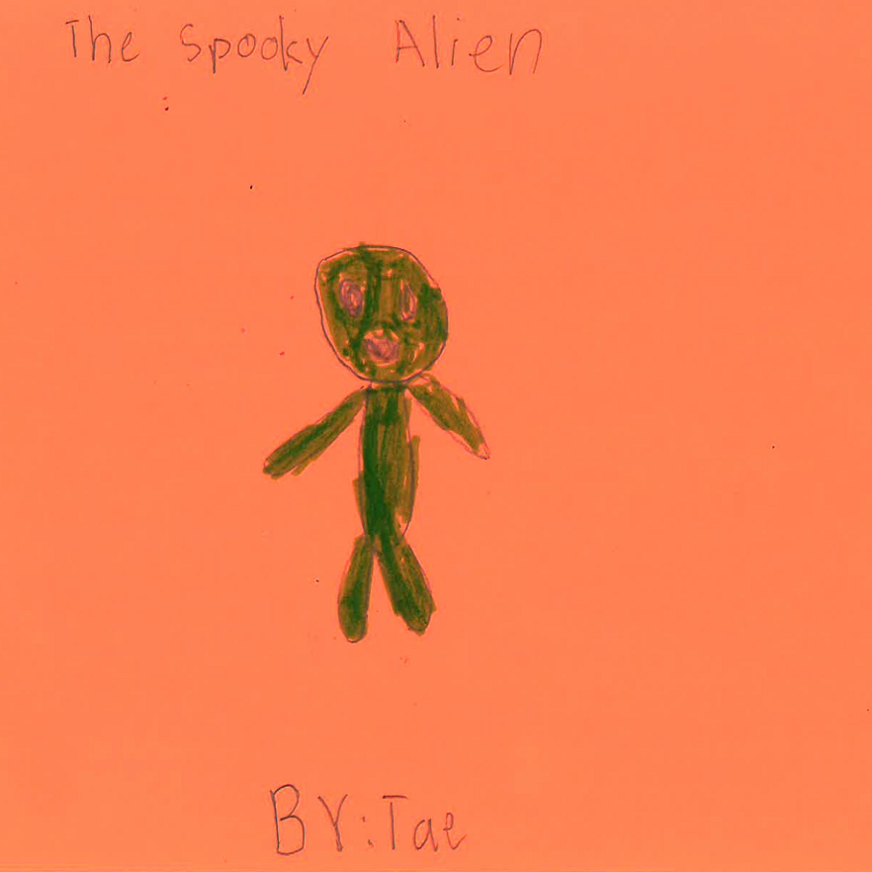 The Spooky Alien by Tae episode artwork