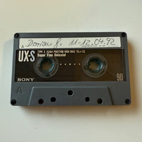 "The Ecki Tapes" Vol. 1 Torsten Fenslau Dorian Gray 12.04.1992