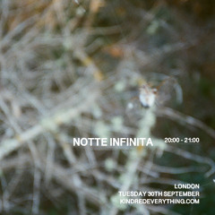 NOTTE INFINITA 30.9.25