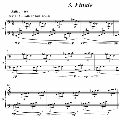 Pawel Strzelecki: 3. Finale [Harp Sonata (2019)].