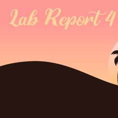 Riez - Good Job [Lab Report 4]