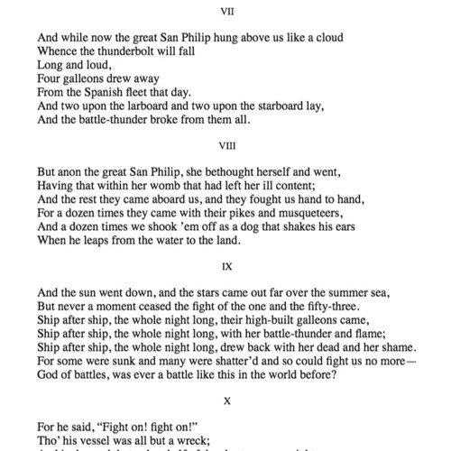 Listen to music albums featuring 296 The Revenge by Alfred, Lord Tennyson by Samuel West 