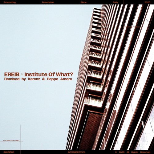 PREMIERE : EREIB - Open Jail [ISDIGI005]