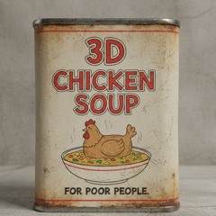 Campbell's 3D Chicken Soup (Overheard in the Corporate Suite)