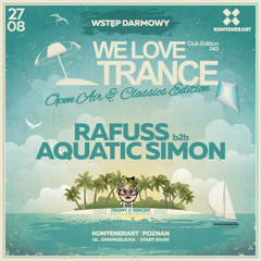 Rafuss b2b Aquatic Simon LIVE @ WLT CE 043 Open-air & Classics (27-08-2022 - KontenerART - Poznań)