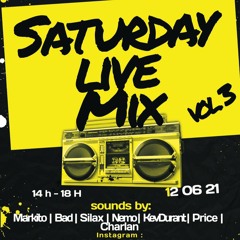 Saturday Live Mix Dj Bad (World evolution radio)