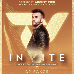INVITE - MODEZERO 10 YEARS