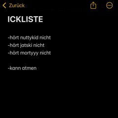 ICKLISTE (feat. Nuttykid & Mortymp3)