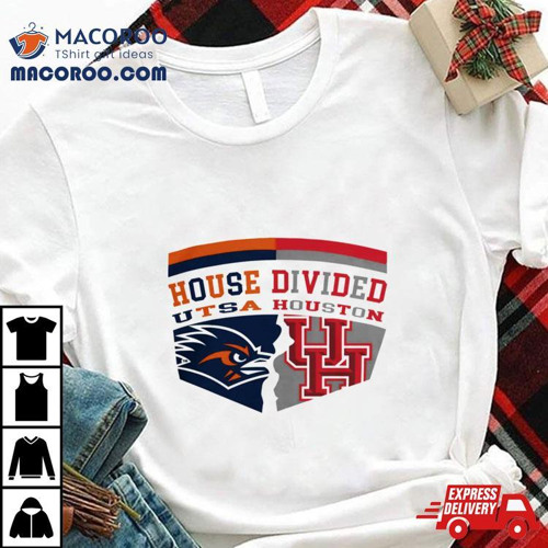 Utsa Roadrunners Vs Houston Cougars House Division Logo Shirt