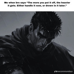 I will not fail again