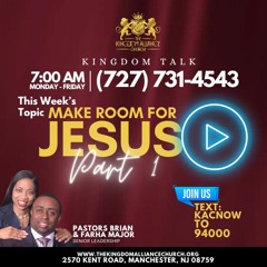 Make Room For Jesus Part 1