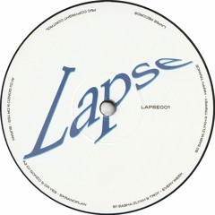 Various (DJ Gonzo & Dr. Yes, Sasha Zlykh…) - LAPSE001 (LAPSE001)