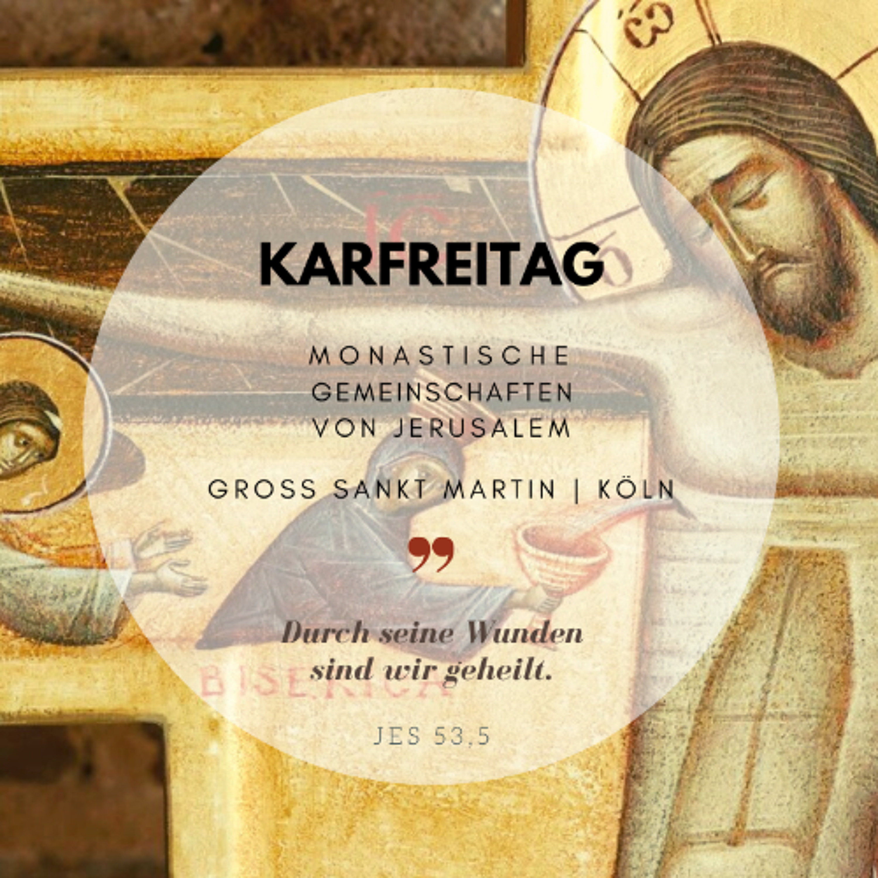 Liturgie am Karfreitag (Predigt: Pfr. Ralf Neukirchen) | 03.04.26 | Gemeinschaften von Jerusalem episode artwork